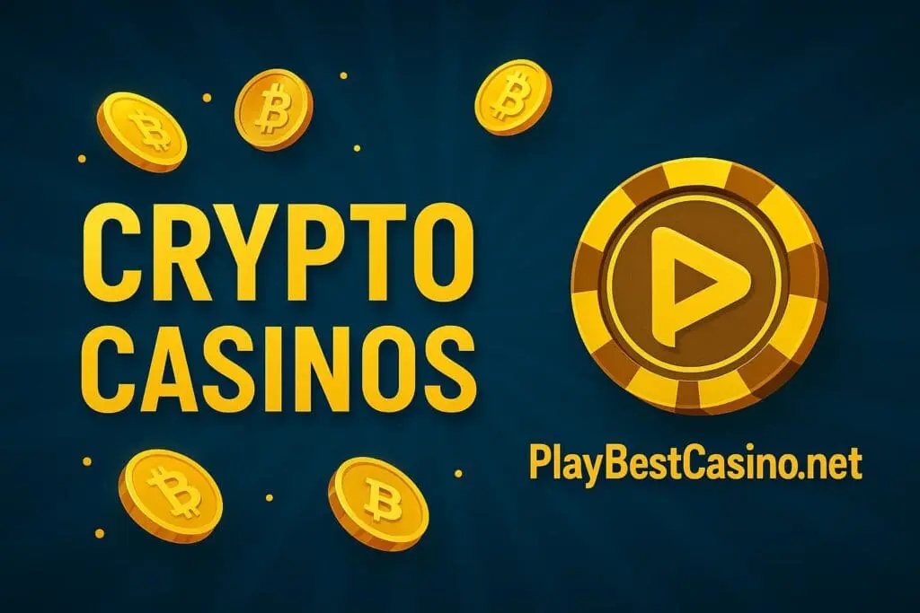 Crypto-friendly online casinos 2025 promotional image