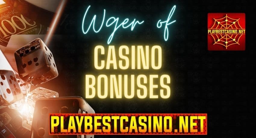 How to wager a bonus or tips for wagering online casino bonuses
