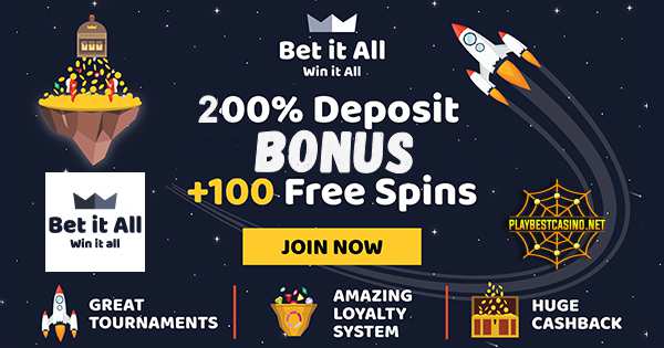 Kumuha ng napakagandang casino bonus package BetitAll!