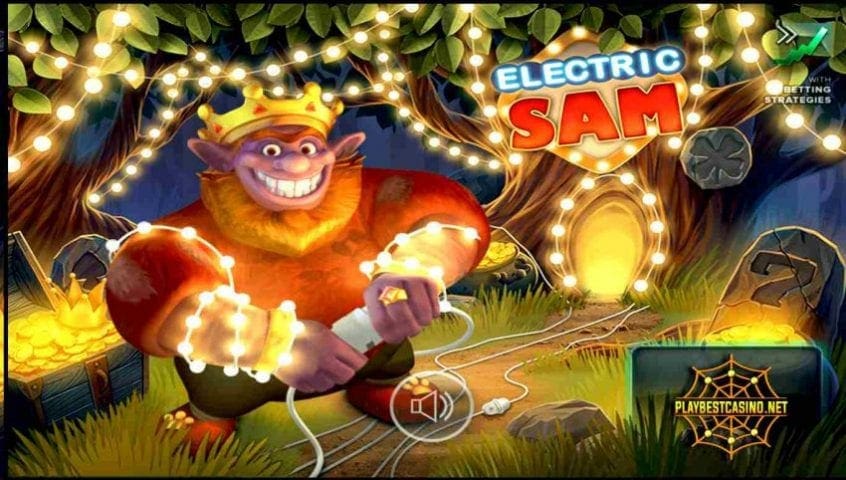 Electric Sam Elk Studios at Everum Casino game can be seen in this image.