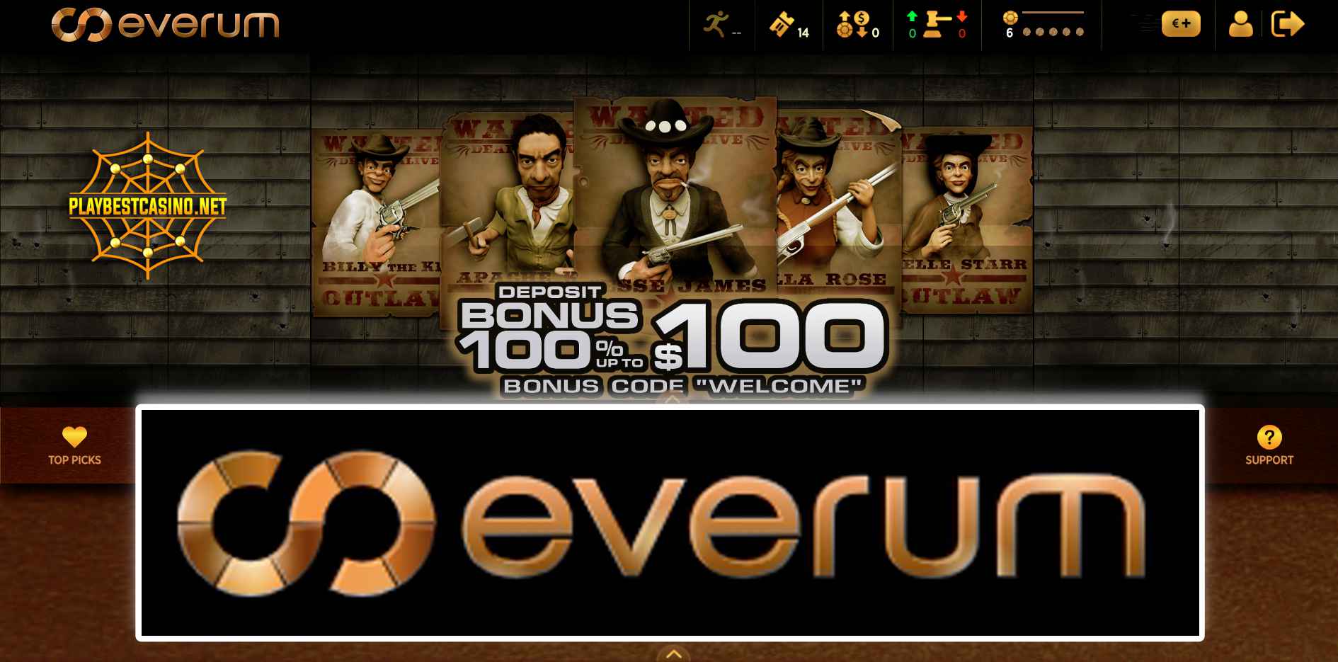 Обзор Everum Casino 2021: Безопасность (2 Лицензии) И Бонусы!