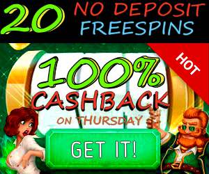 Sampeyan bisa ndeleng spanduk ing gambar iki Goodwincasino.com lan 100% cashback.