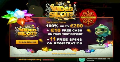 Videoslots Казино (2020): 100% Бонус + 11FS В Подарок!