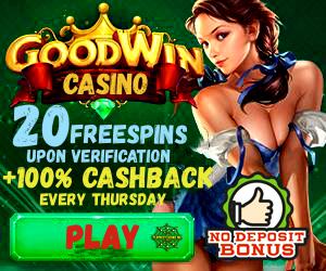 Goodwin casino banner can be seen in this image.