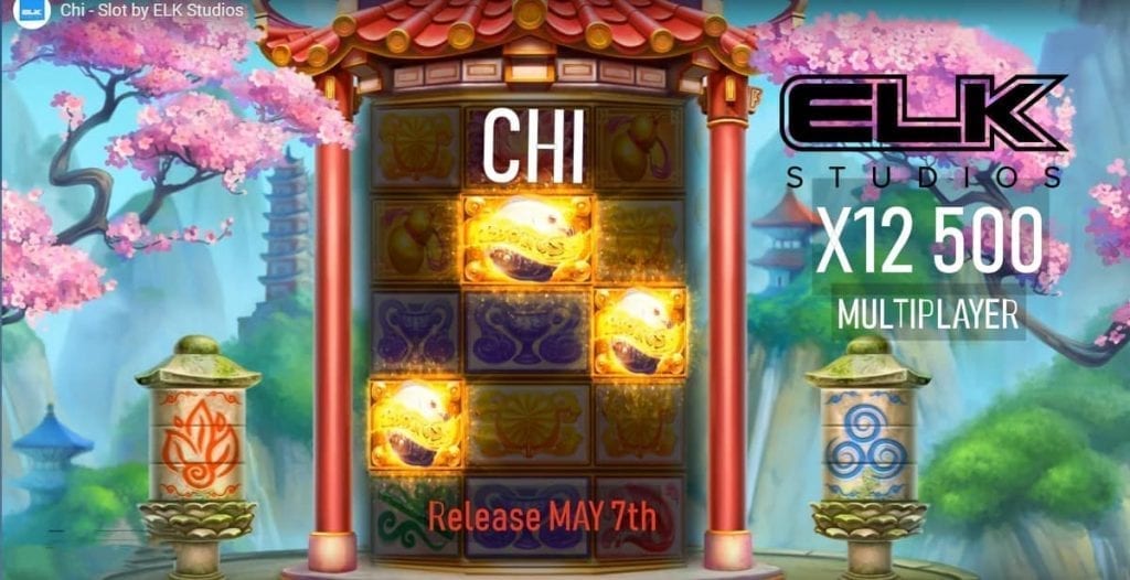 Внешний вид игрового автомата Chi от провайдера казино Elk Studios представлен на снимке.