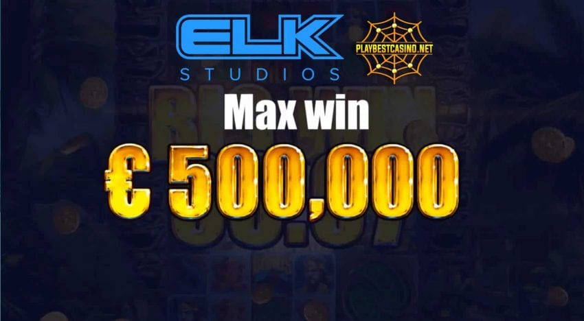 ELK Studios Tahiti Gold Max Win can be seen in this image.