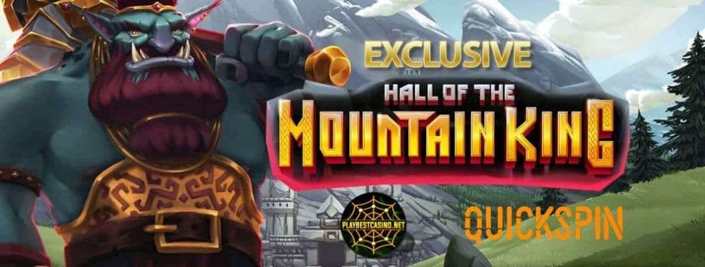 HALL OF THE MOUNTAIN KING game from Quick spin can be seen in this image.