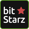 BitStarz Casino logo png PlayBestCasino.net ar y ddelwedd hon.