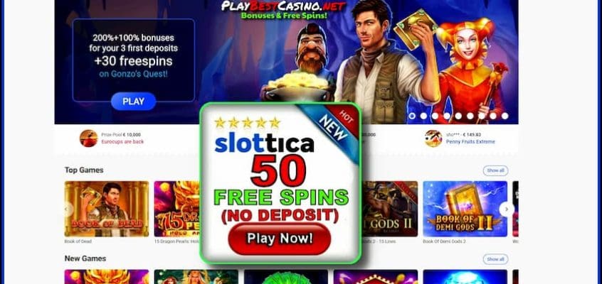 Slottica Казино Забери Вращения Без Депозита (20) + Бонусы есть на фото.