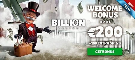 Billion casino представлено на данном снимке.