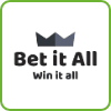 Bet it All Kazina emblemo png PlayBestCasino.net estas sur foto.