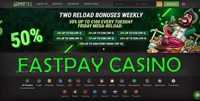Fastpay Casino: Фиатные деньги и новые провайдеры изображены на снимке.