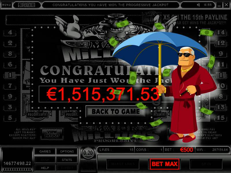 Papali e ho High Stakes in the Online Casino e setšoantšong.