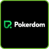 Pokerdom جيسينو لوگو PNG لاءِ PlayBestCasino.net تصوير تي آهي.