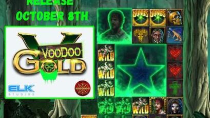 VooDoo Gold. Super game from Elk Studios is visible in the picture.
