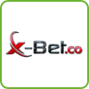 X-bet.co Chwaraeon ac E-chwaraeon betio logo png ar gyfer PlayBestCassius.net ar lun.