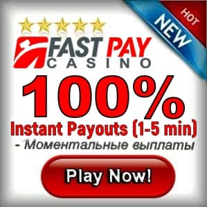 Fastpay Casino Instant cashouts can be seen on this image.