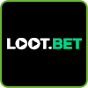 Loot.bet casino png logo for PlayBestCasino.net is on photo.