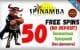 Spinamba Казино (Новое): 50 Вращений Без Депозита в Подарок можно увидеть на снимке!