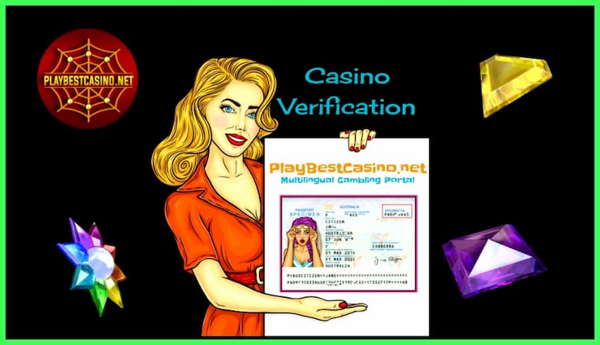 Verifikasi ing Casino 2024 lan Player Documents ana ing gambar.