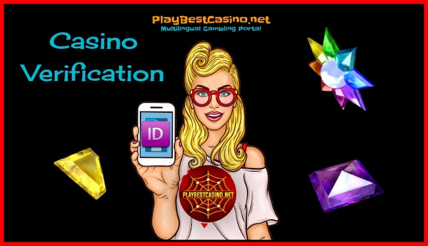 ID verification in online casinos and Account Verification are in the photo.