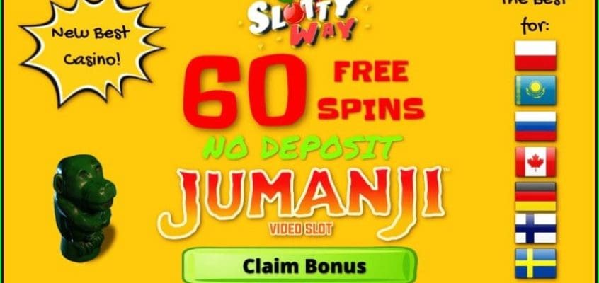 SlottyWay Casino (Poland, DE, RU) 60 Вращений Без Депозита есть на фото!