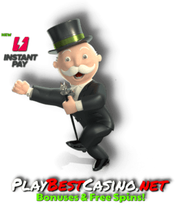 Моментальные Выплаты и бонусы в казино InstantPay для сайта PlayBestCasino.net есть на фото.