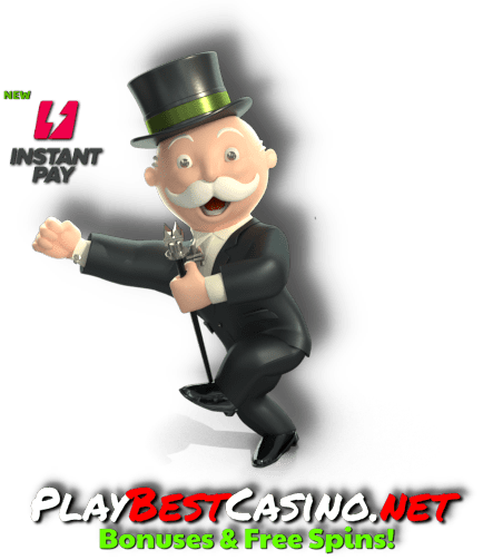 Моментальные Выплаты и бонусы в казино InstantPay для сайта PlayBestCasino.net есть на фото.