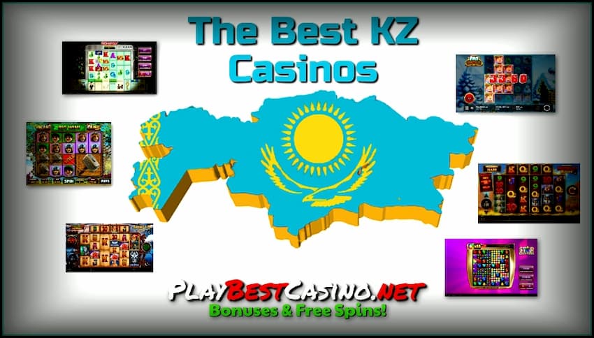 TOP Casinos in Kazakhstan 2024 and Deposit in Tenge are shown in the photo.