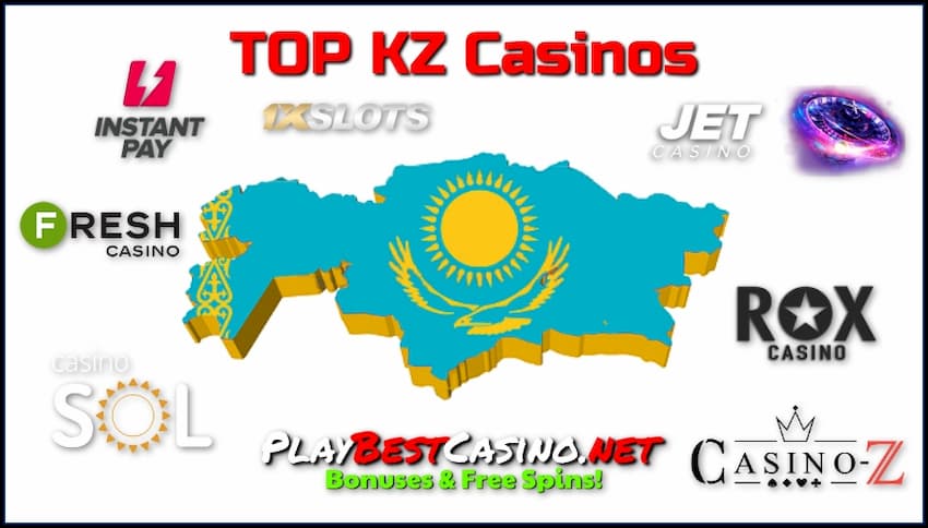Топ казино Казахстана (KZ) есть на фото.