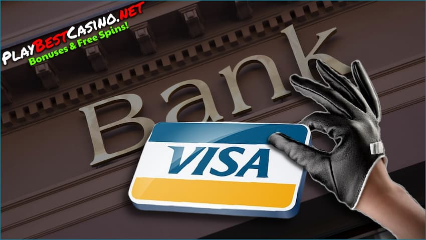 Активация виртуальной карты Visa или Mastercard через банк на сайте Playbestcasino.net на фото есть