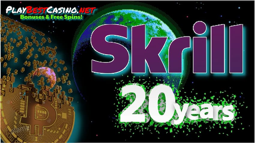 Компания Skrill разрешила своим клиентам проводить транзакции с криптовалютой на сайте Playbestcasino.net на фото есть