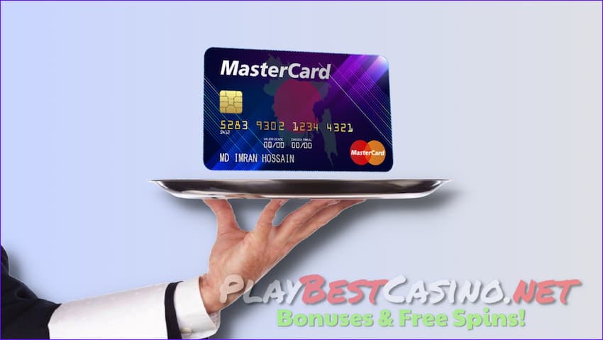 Низкие комиссии при использовании в казино MasterCard на сайте Playbestcasino.net на фото есть
