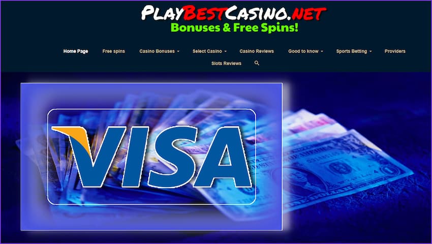 Онлайн казино карт хэрэглэгчдийг шагнадаг Visa Онлайн Playbestcasino.net зураг дээр нэг байна.