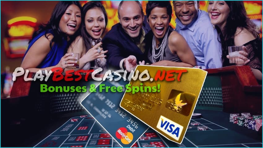 Visa или Mastercard подходят для покупок, а также для онлайн-казино на сайте Playbestcasino.net на фото есть