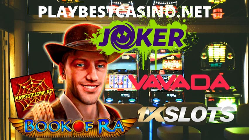 Rating of the best online casinos for real money in the photo.
